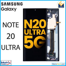 Samsung Galaxy Note 20 Ultra 5G OLED Assembly With Frame - Matrix Traders