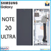 Samsung Galaxy Note 20 Ultra 5G OLED Assembly With Frame - Matrix Traders