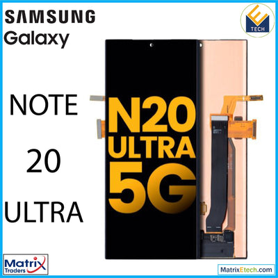 Samsung Galaxy Note 20 Ultra 5G OLED Assembly Without Frame - Matrix Traders