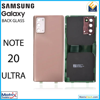 Samsung Galaxy Note 20 Ultra Back cover Glass (Service Pack) - Matrix Traders