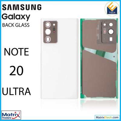 Samsung Galaxy Note 20 Ultra Back Cover Glass With Camera Lens (Aftermarket Plus) - Matrix Traders