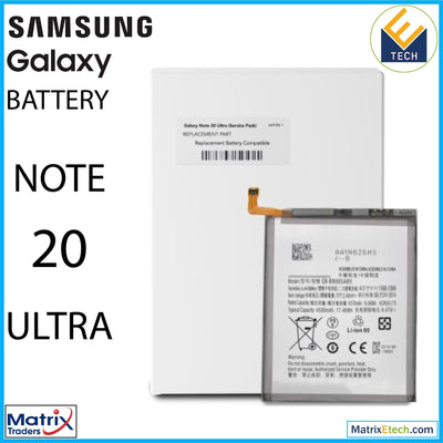 Samsung Galaxy Note 20 Ultra Replacement Battery (Service Pack) EB - BN985ABY - Matrix Traders