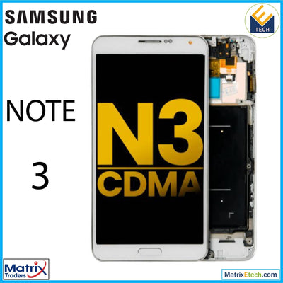 Samsung Galaxy Note 3 OLED Assembly With Frame - Matrix Traders