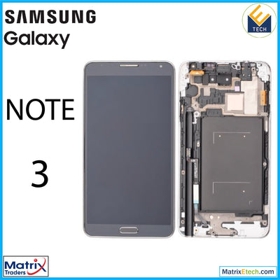 Samsung Galaxy Note 3 OLED Assembly With Frame - Matrix Traders