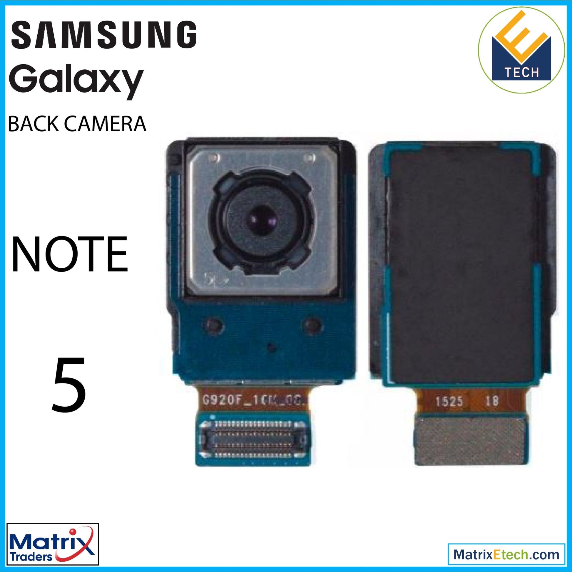 Samsung Galaxy Note 4 Back Camera - Matrix Traders