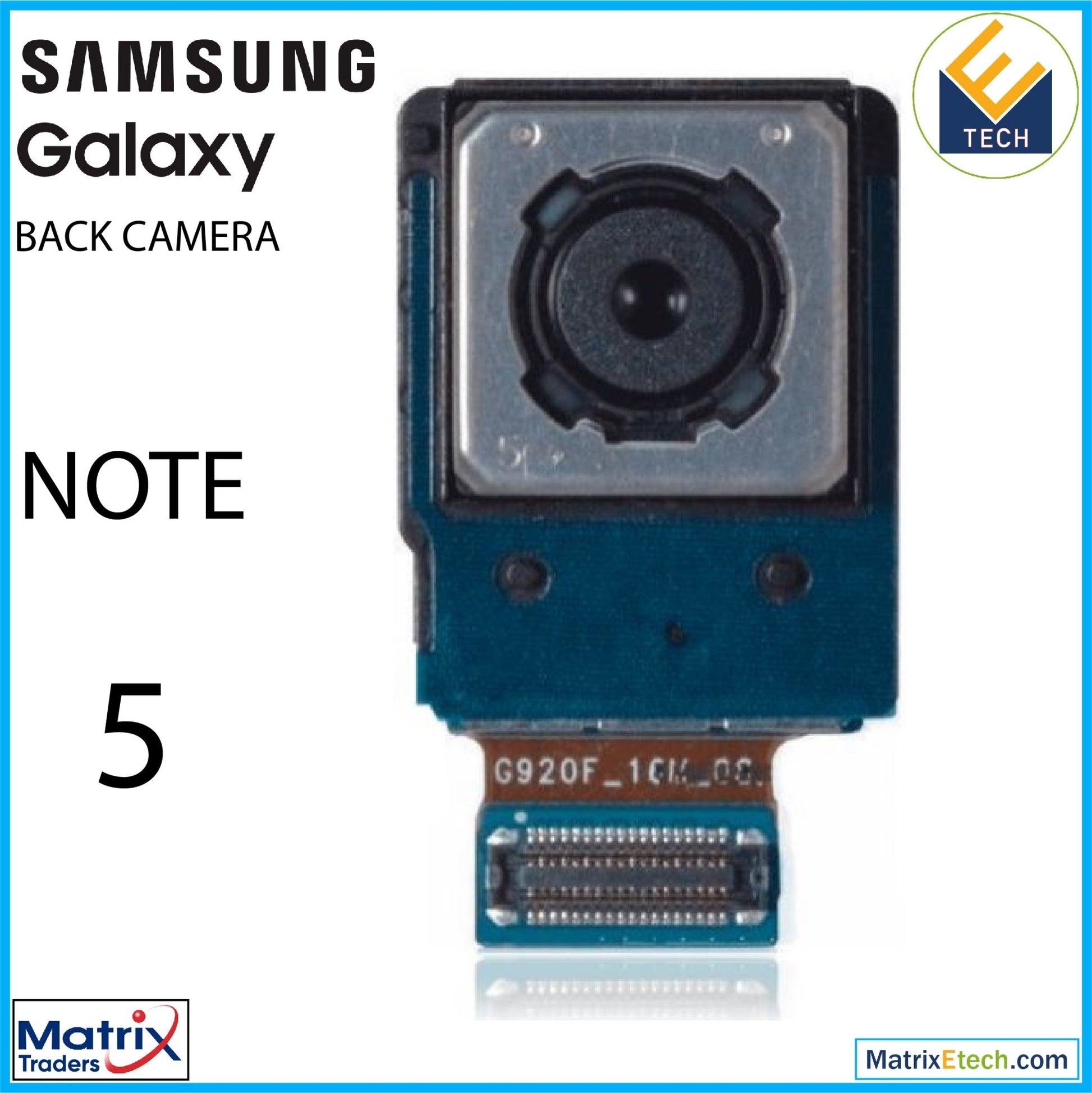 Samsung Galaxy Note 4 Back Camera - Matrix Traders