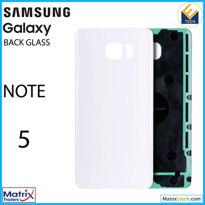 Samsung Galaxy Note 5 Back Cover Glass (Aftermarket Plus) - Matrix Traders