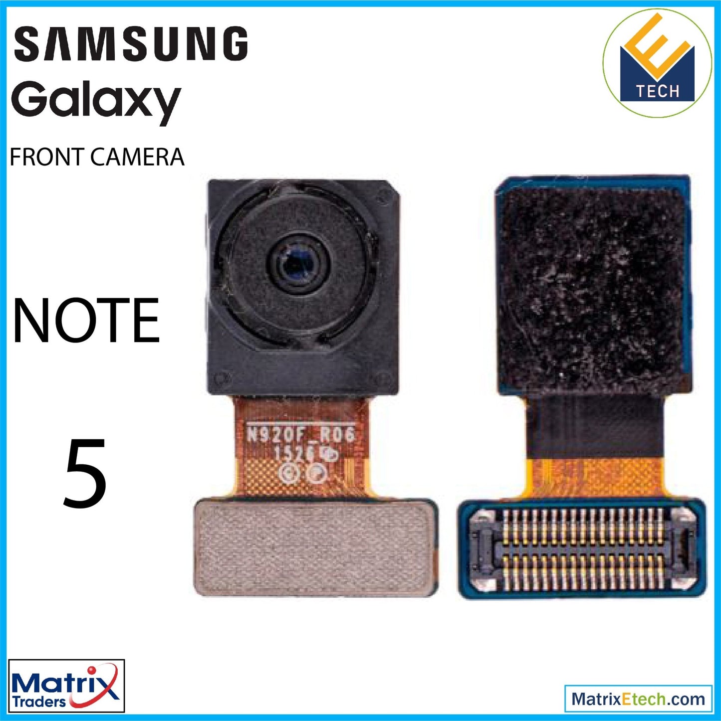 Samsung Galaxy Note 5 Front Camera (Service Pack) - Matrix Traders