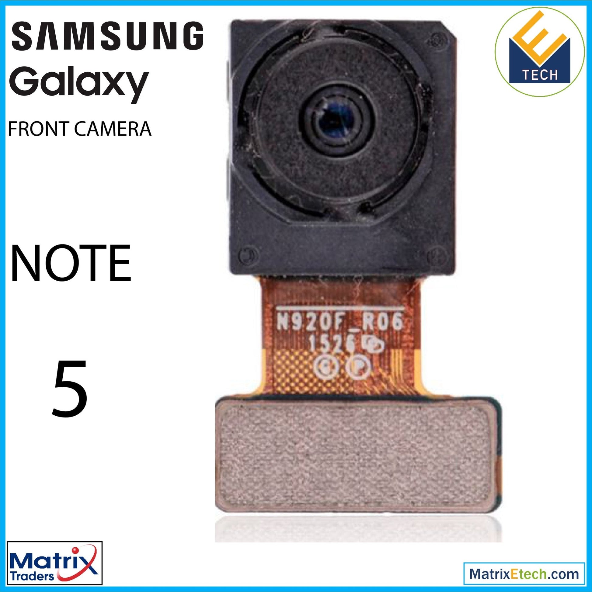 Samsung Galaxy Note 5 Front Camera (Service Pack) - Matrix Traders