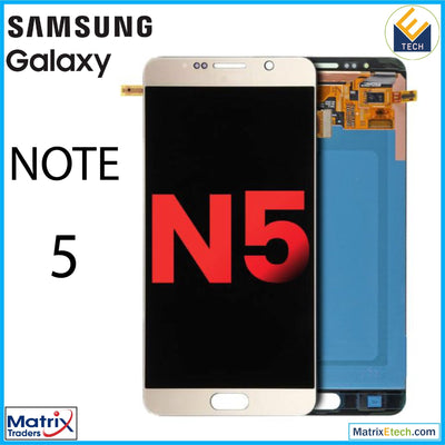 Samsung Galaxy Note 5 OLED Assembly Without Frame - Matrix Traders