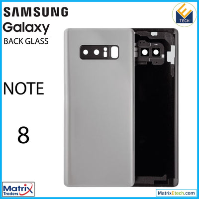 Samsung Galaxy Note 8 Back Cover Glass With Camera Lens (Aftermarket Plus) - Matrix Traders