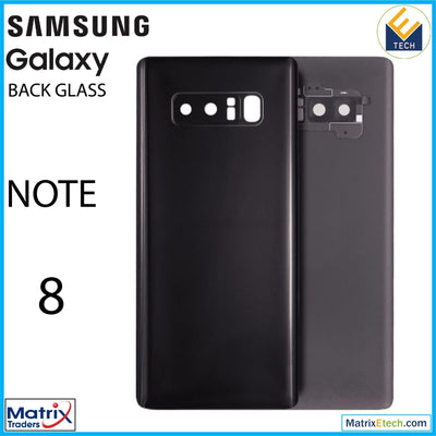 Samsung Galaxy Note 8 Back Cover Glass With Camera Lens (Aftermarket Plus) - Matrix Traders