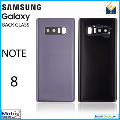 Samsung Galaxy Note 8 Back Cover Glass With Camera Lens (Aftermarket Plus) - Matrix Traders