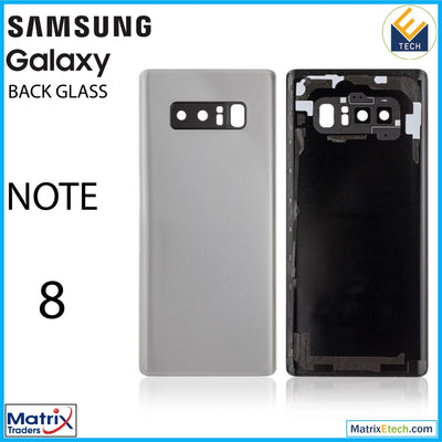 Samsung Galaxy Note 8 Back Cover Glass With Camera Lens (Aftermarket Plus) - Matrix Traders