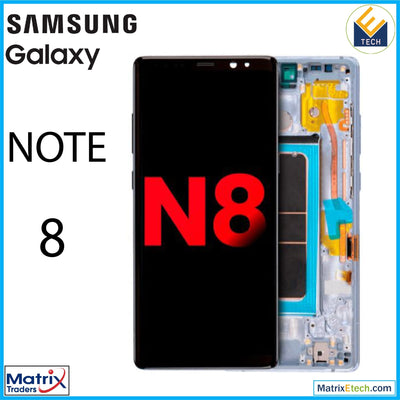 Samsung Galaxy Note 8 OLED Assembly With Frame - Matrix Traders