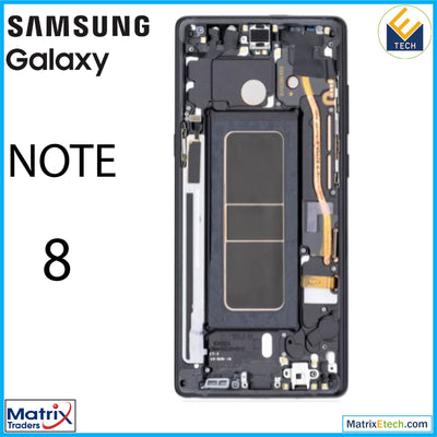 Samsung Galaxy Note 8 OLED Assembly With Frame - Matrix Traders