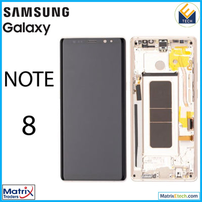 Samsung Galaxy Note 8 OLED Assembly With Frame - Matrix Traders