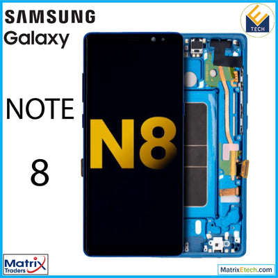 Samsung Galaxy Note 8 OLED Assembly With Frame - Matrix Traders