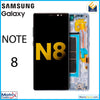 Samsung Galaxy Note 8 OLED Assembly With Frame - Matrix Traders