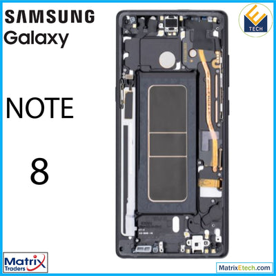 Samsung Galaxy Note 8 OLED Assembly With Frame - Matrix Traders