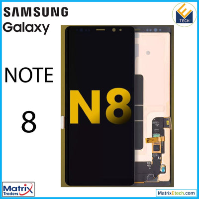 Samsung Galaxy Note 8 OLED Assembly Without Frame - Matrix Traders