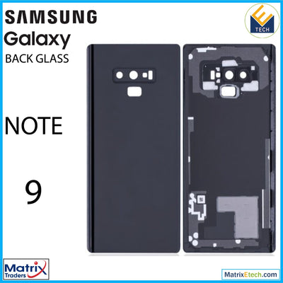 Samsung Galaxy Note 9 Back Cover Glass With Camera Lens (Aftermarket Plus) - Matrix Traders