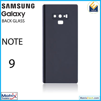 Samsung Galaxy Note 9 Back Cover Glass With Camera Lens (Service Pack) - Matrix Traders