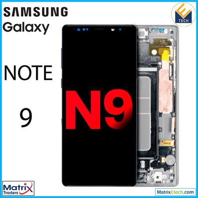 Samsung Galaxy Note 9 OLED Assembly With Frame - Matrix Traders