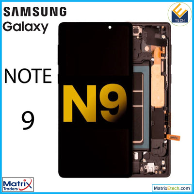 Samsung Galaxy Note 9 OLED Assembly With Frame - Matrix Traders