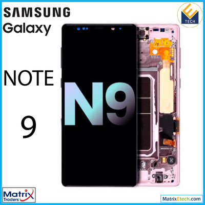 Samsung Galaxy Note 9 OLED Assembly With Frame - Matrix Traders