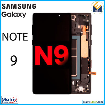 Samsung Galaxy Note 9 OLED Assembly With Frame - Matrix Traders