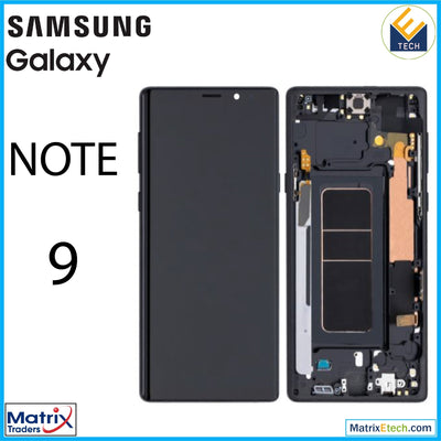 Samsung Galaxy Note 9 OLED Assembly With Frame (Blemish B) - Matrix Traders