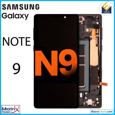 Samsung Galaxy Note 9 OLED Assembly With Frame (Blemish B) - Matrix Traders