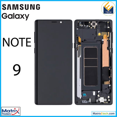 Samsung Galaxy Note 9 OLED Assembly With Frame (Blemish C) - Matrix Traders