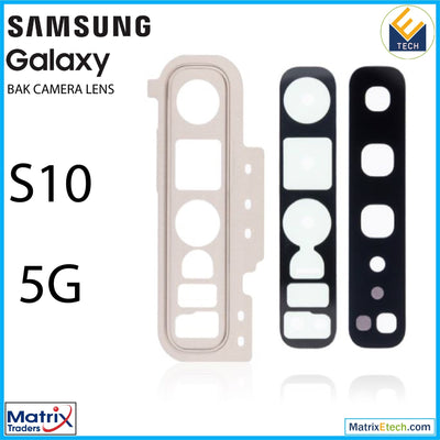 Samsung Galaxy S10 5G Back Camera Lens With Cover Bezel Ring - Matrix Traders