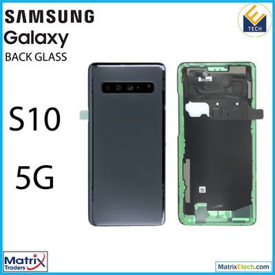 Samsung Galaxy S10 5G Back cover Glass With Camera Lens (Service Pack) - Matrix Traders