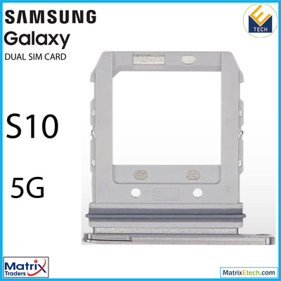 Samsung Galaxy S10 5G Dual Sim Card Tray - Matrix Traders