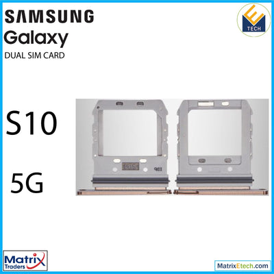 Samsung Galaxy S10 5G Dual Sim Card Tray - Matrix Traders