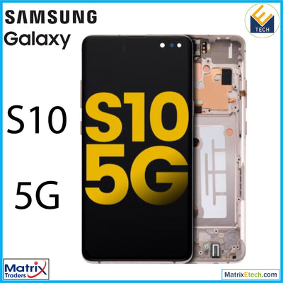 Samsung Galaxy S10 5G OLED Assembly With Frame (Refurbished) - Matrix Traders