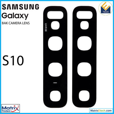 Samsung Galaxy S10 Back Camera Lens With Cover Bezel Ring - Matrix Traders