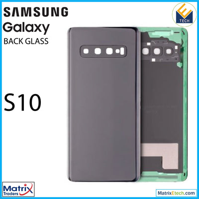 Samsung Galaxy S10 Back cover Glass With Camera Lens (Aftermarket Plus) - Matrix Traders