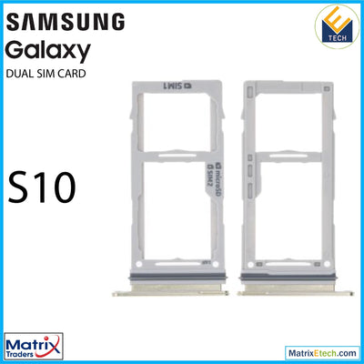 Samsung Galaxy S10 Dual Sim Card Tray - Matrix Traders