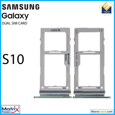 Samsung Galaxy S10 Dual Sim Card Tray - Matrix Traders