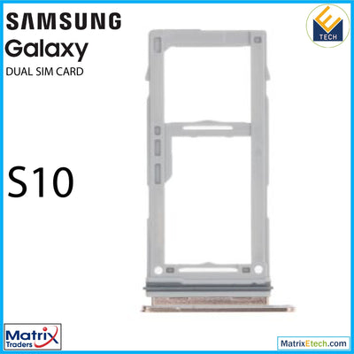 Samsung Galaxy S10 Dual Sim Card Tray - Matrix Traders