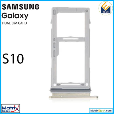 Samsung Galaxy S10 Dual Sim Card Tray - Matrix Traders