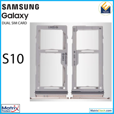 Samsung Galaxy S10 Dual Sim Card Tray - Matrix Traders