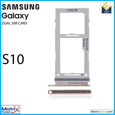 Samsung Galaxy S10 Dual Sim Card Tray - Matrix Traders