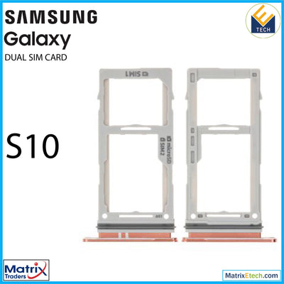 Samsung Galaxy S10 Dual Sim Card Tray - Matrix Traders