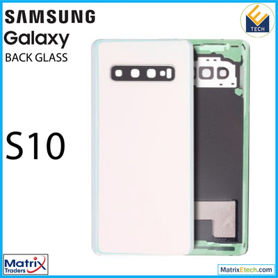 Samsung Galaxy S10 (G973F) Back cover Glass With Camera Lens (Service Pack) - Matrix Traders