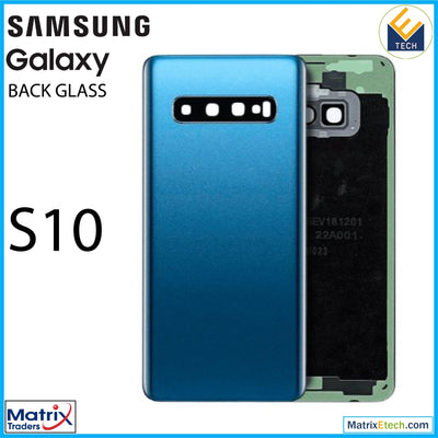 Samsung Galaxy S10 (G973F) Back cover Glass With Camera Lens (Service Pack) - Matrix Traders